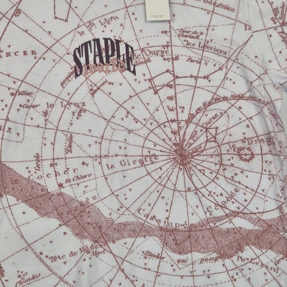 Staple Mens T Shirt Size 3XL White Graphic Printed Logo 100% Cotton (63) - Picture 3 of 12